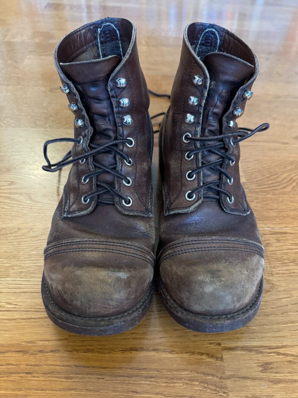 Red Wing Iron Ranger size 9 brown